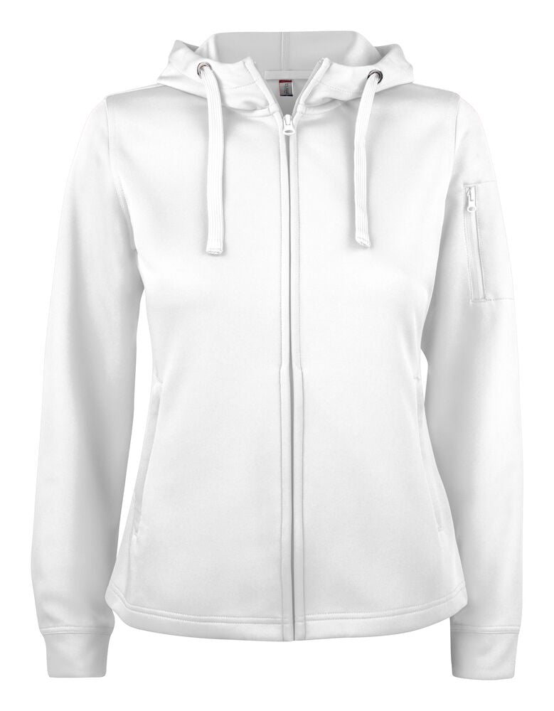Basic Active Hoody Full Zip Dam
