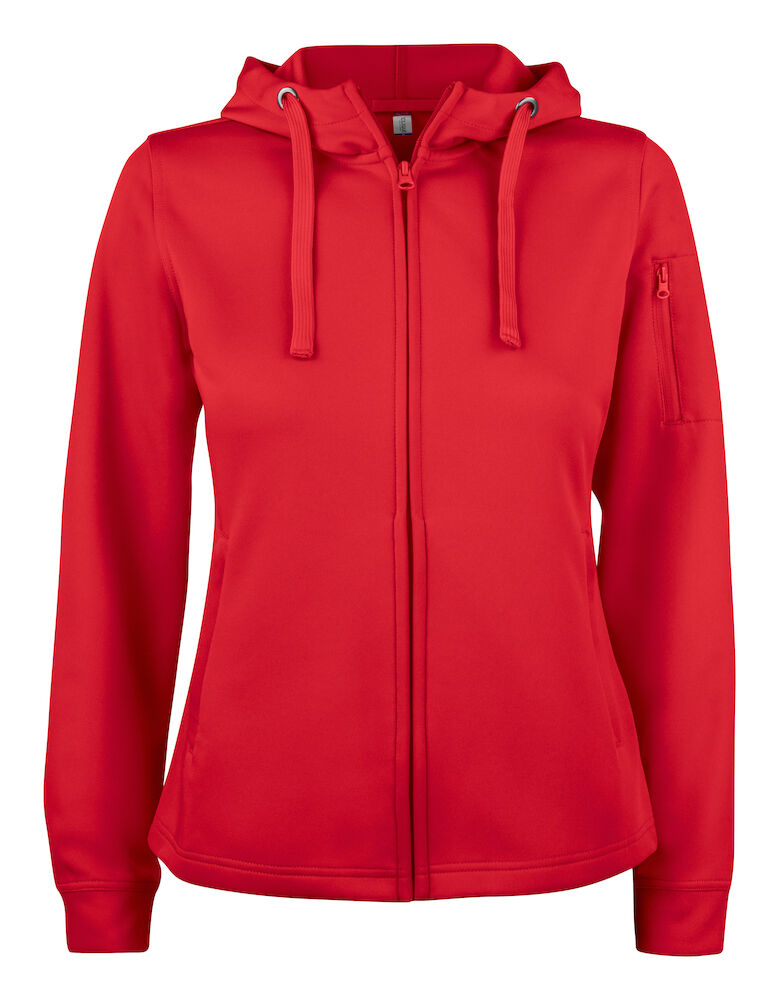 Basic Active Hoody Full Zip Dam