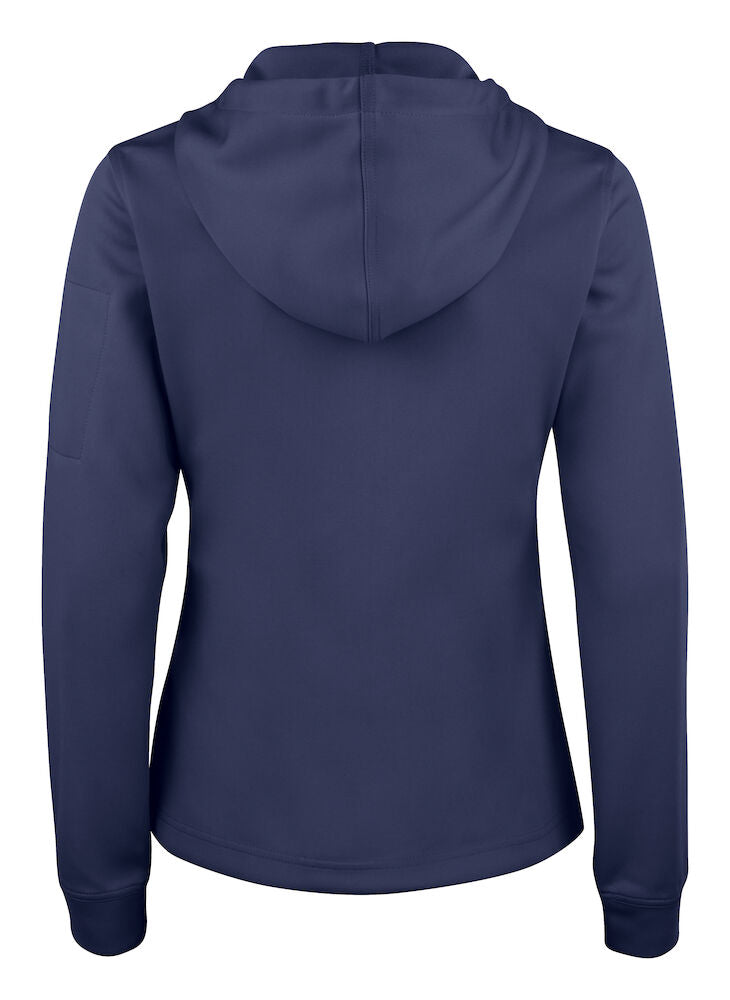 Basic Active Hoody Full Zip Dam