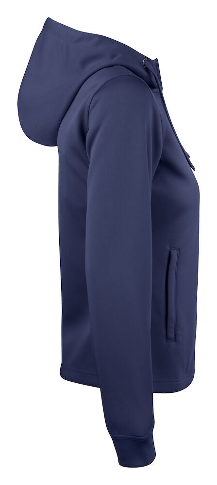Basic Active Hoody Full Zip Dam
