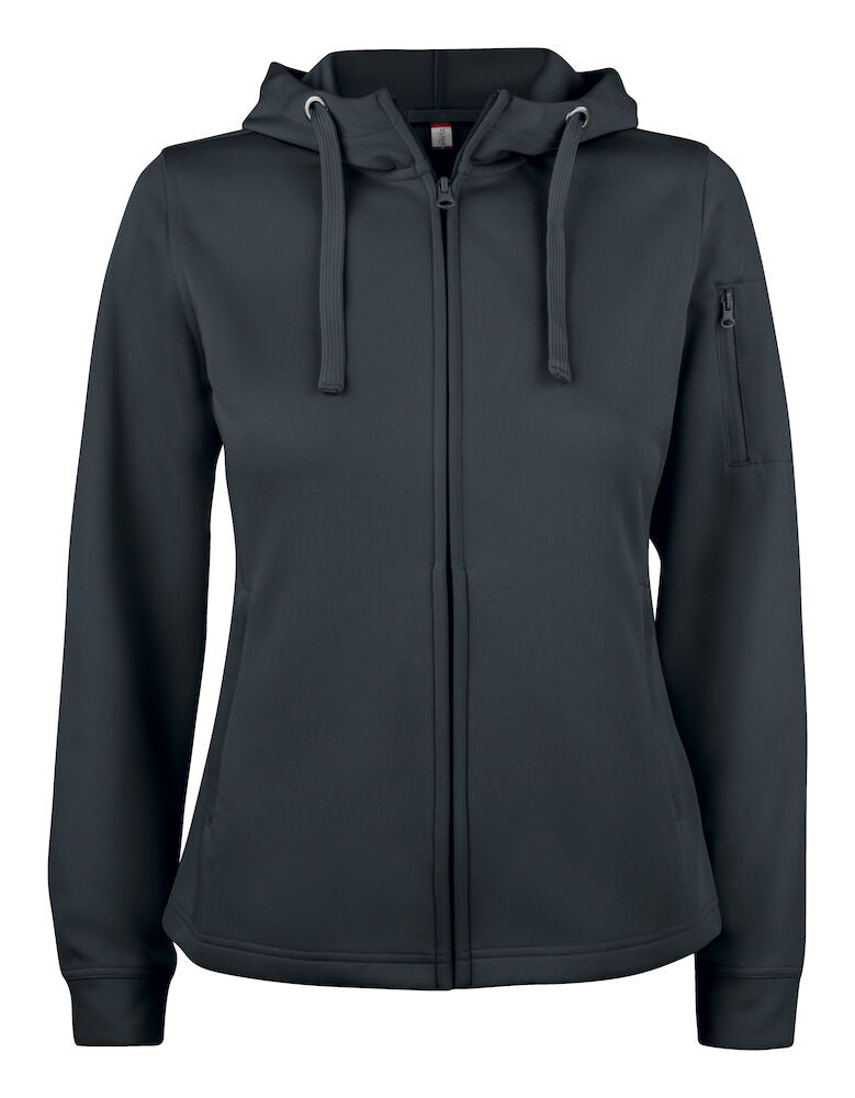 Basic Active Hoody Full Zip Dam