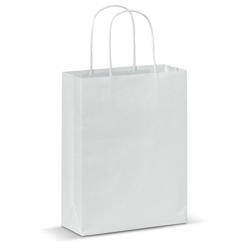 Papperspåse med tvinnade handtag 90 g/m²