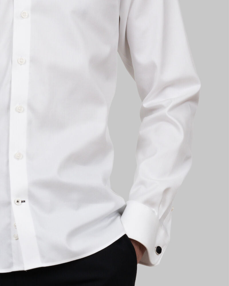 Black Bow Slim Skjorta Herr