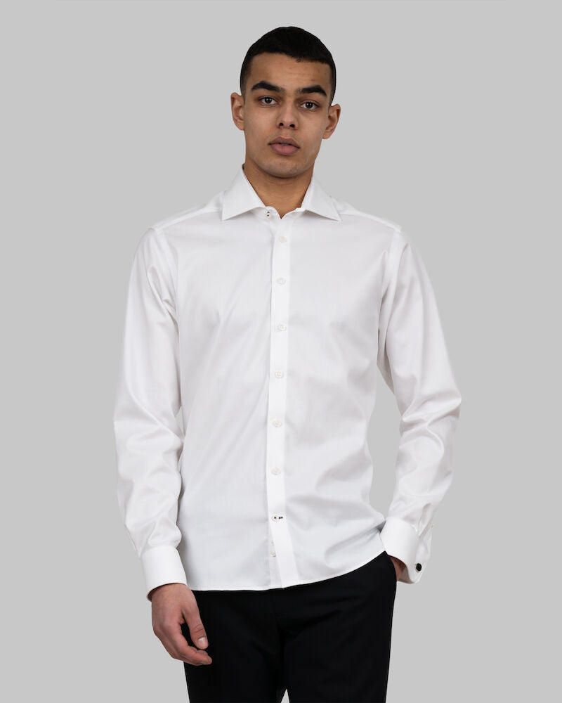 Black Bow Slim Skjorta Herr