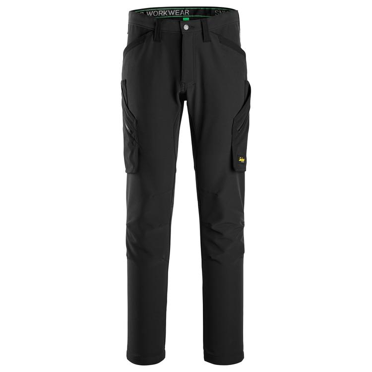 Arbetsbyxa Stretch utan knäfickor, Snickers FlexiWork 6873