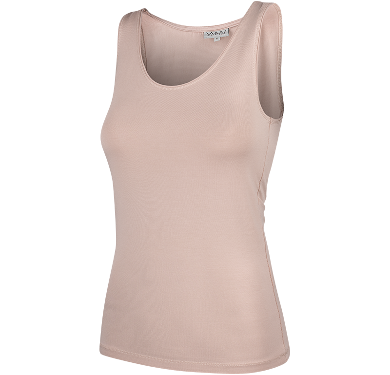 Linne Soft Tank Top W008 Dam