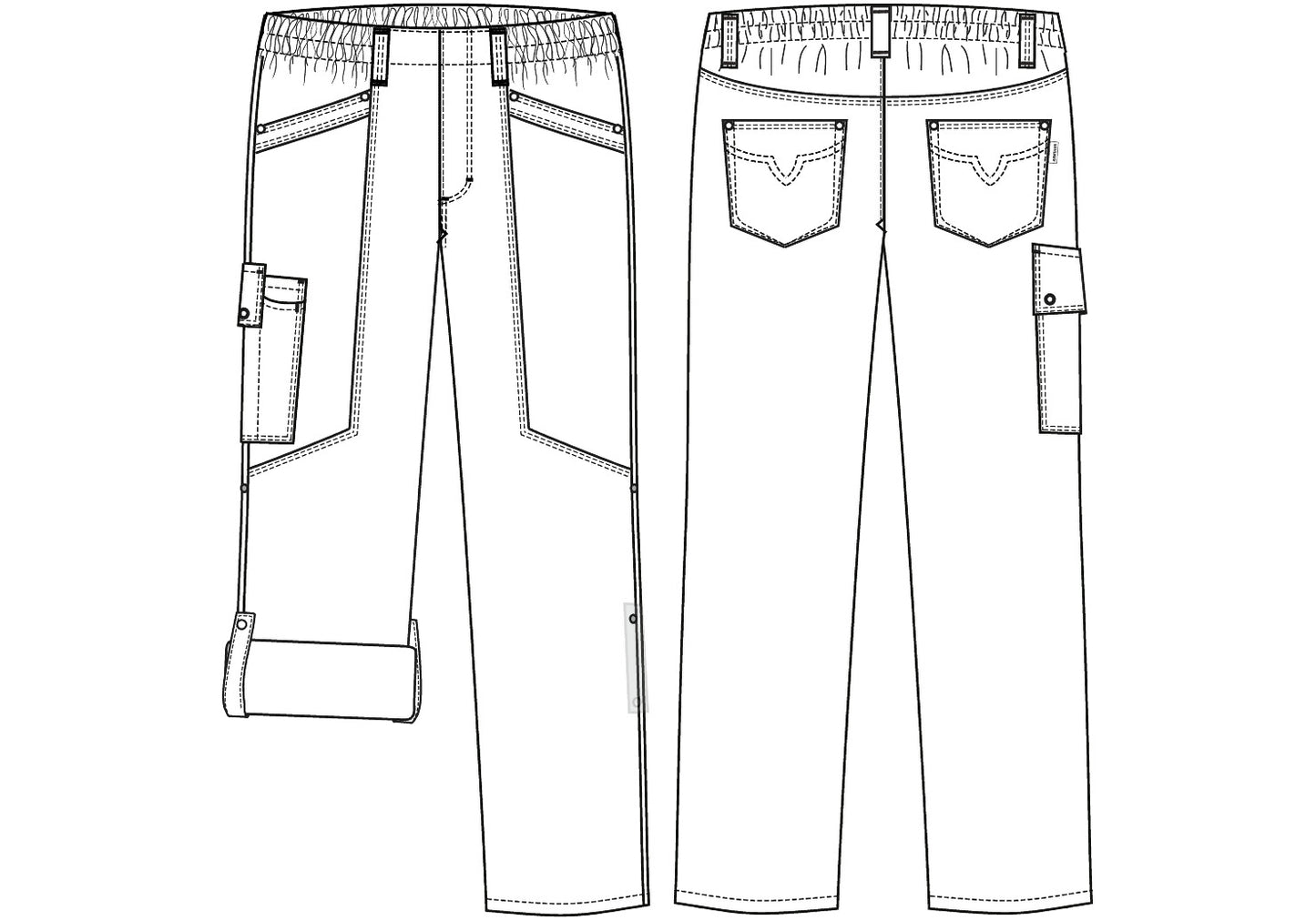 Pull on Flex byxa Unisex, 18135